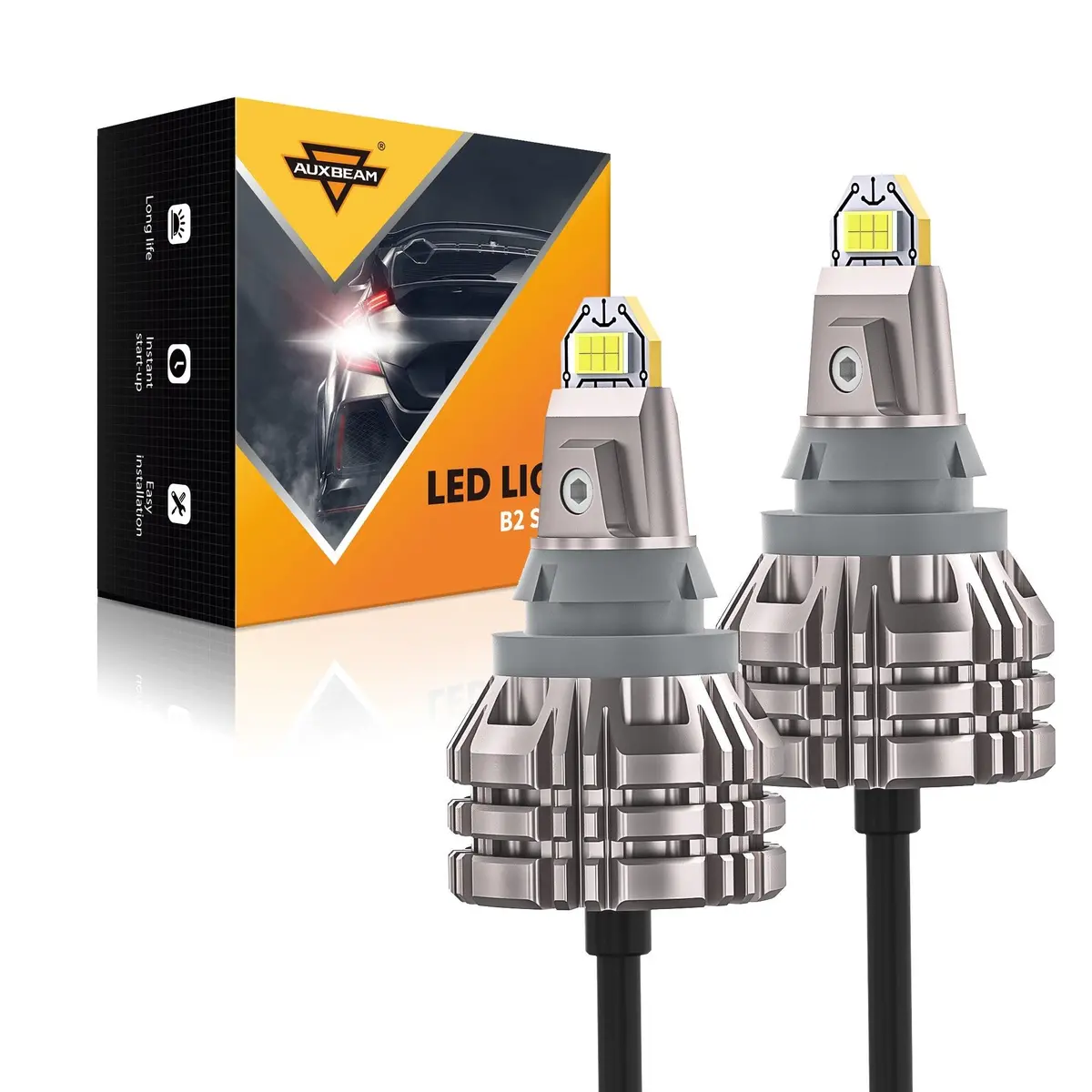 For 2014 Ram 1500 (Without Projector-Type Headlights) 9005 H11 Led Headlight Bulbs Bundle 23