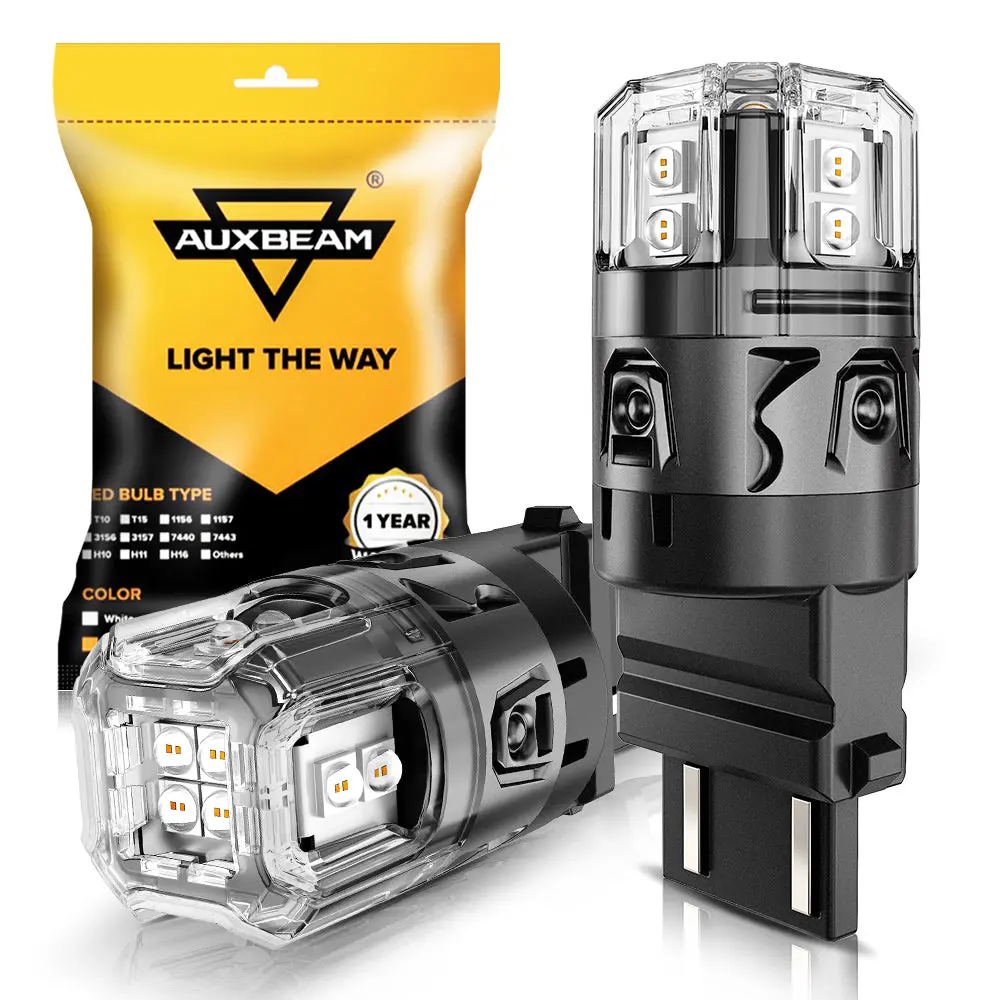 🆕T25 3157 3156 Led Brake/Tail Light Bulbs 11W 500% High Brightness Can-Bus Error Free Red B52 Series 1