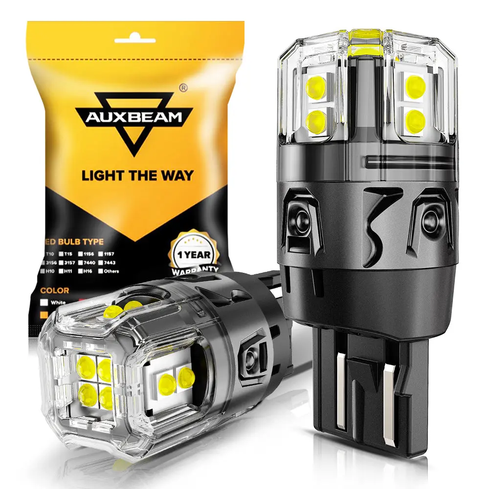 🆕T20 7443 7440 Led Backup Reverse/Turn Signal/Brake Tail Light Bulbs 13W 500% High Brightness Can-Bus Error Free 6500K White B52 Series | 2 Bulbs 1