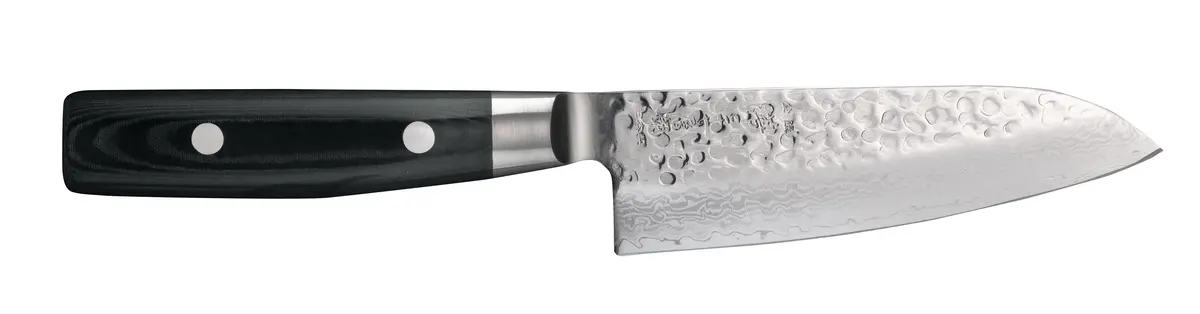Yaxell Santokumes Zen 12.5 Cm - 37 Laags Roestvrij Damast Staal - Canvas Micarta Heft 1