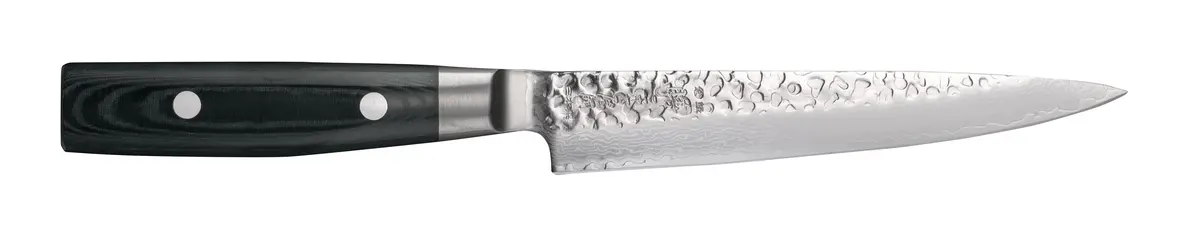 Yaxell Vleesmes Zen 15 Cm - 37 Laags Roestvrij Damast Staal - Canvas Micarta Heft 1