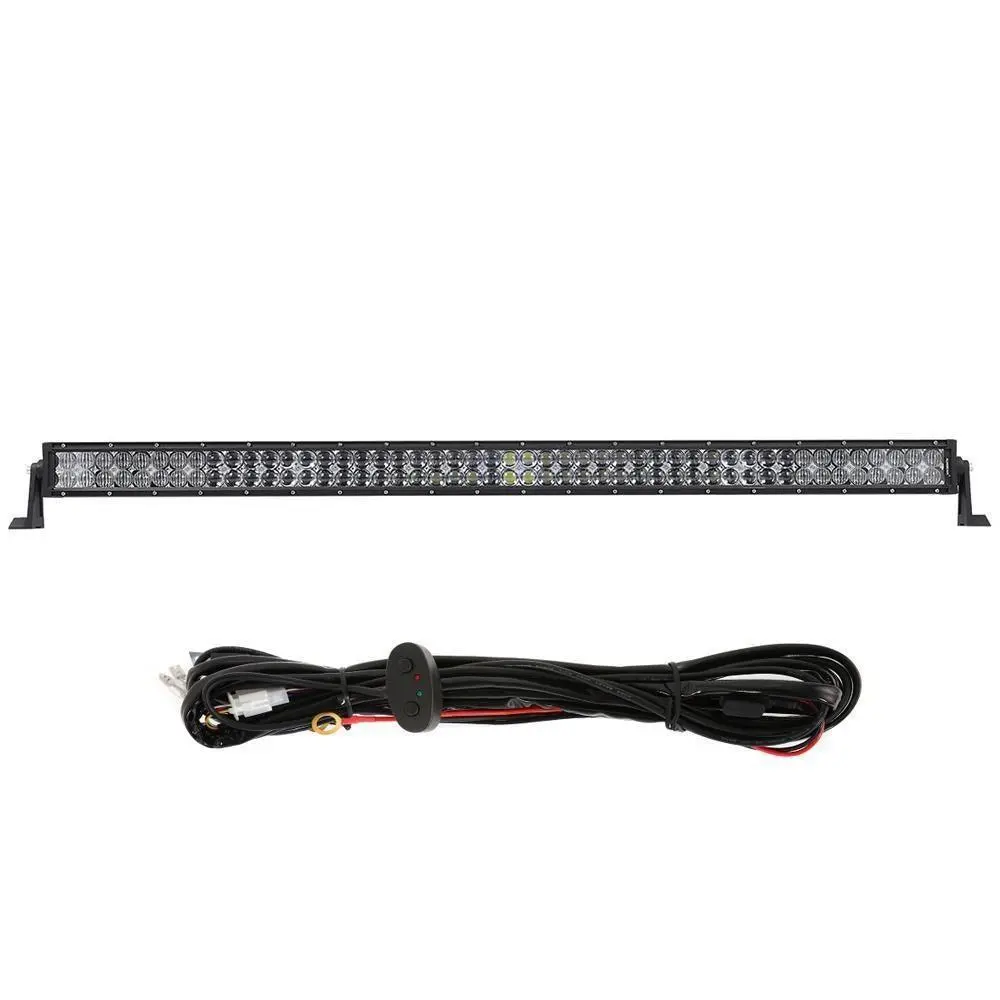 50 Inch 5D Series Straight/Curved Combo Beam Double Row Led Light Bar For Suv Atv Utv Trucks Pickup Boat 1