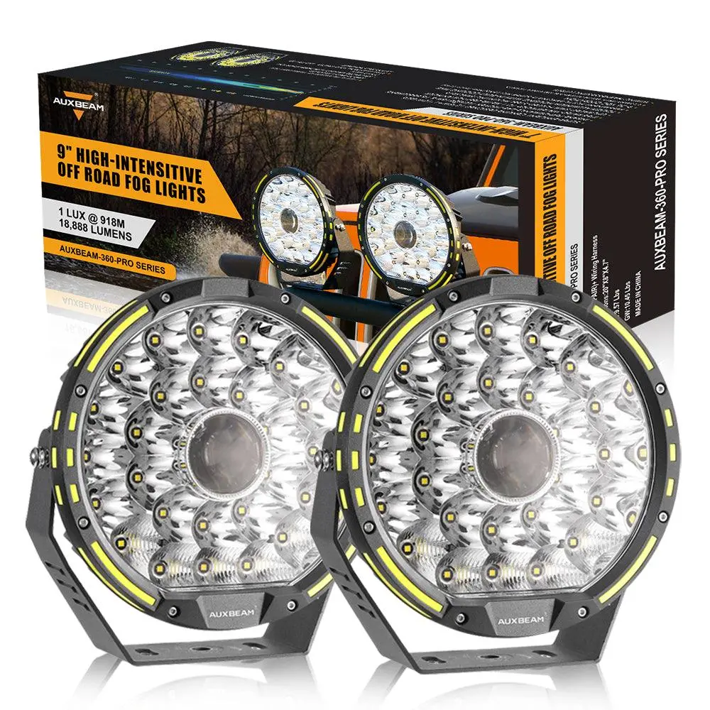 360-Pro Series | 9 Inch 270W 37776Lm Offroad Led Driving Lights 1