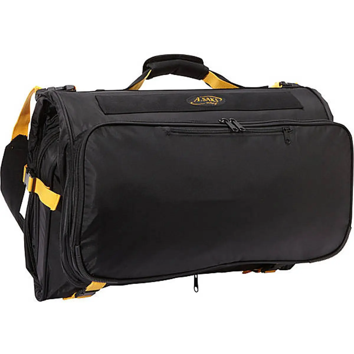 A. Saks Expandable Deluxe Tri-Fold Carry On Garment Bag 1