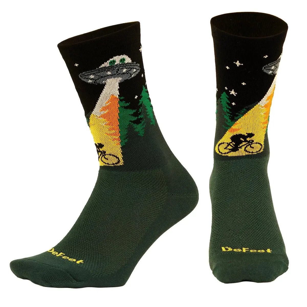 Defeet Aireator 6" Single Cuff Abduction 1