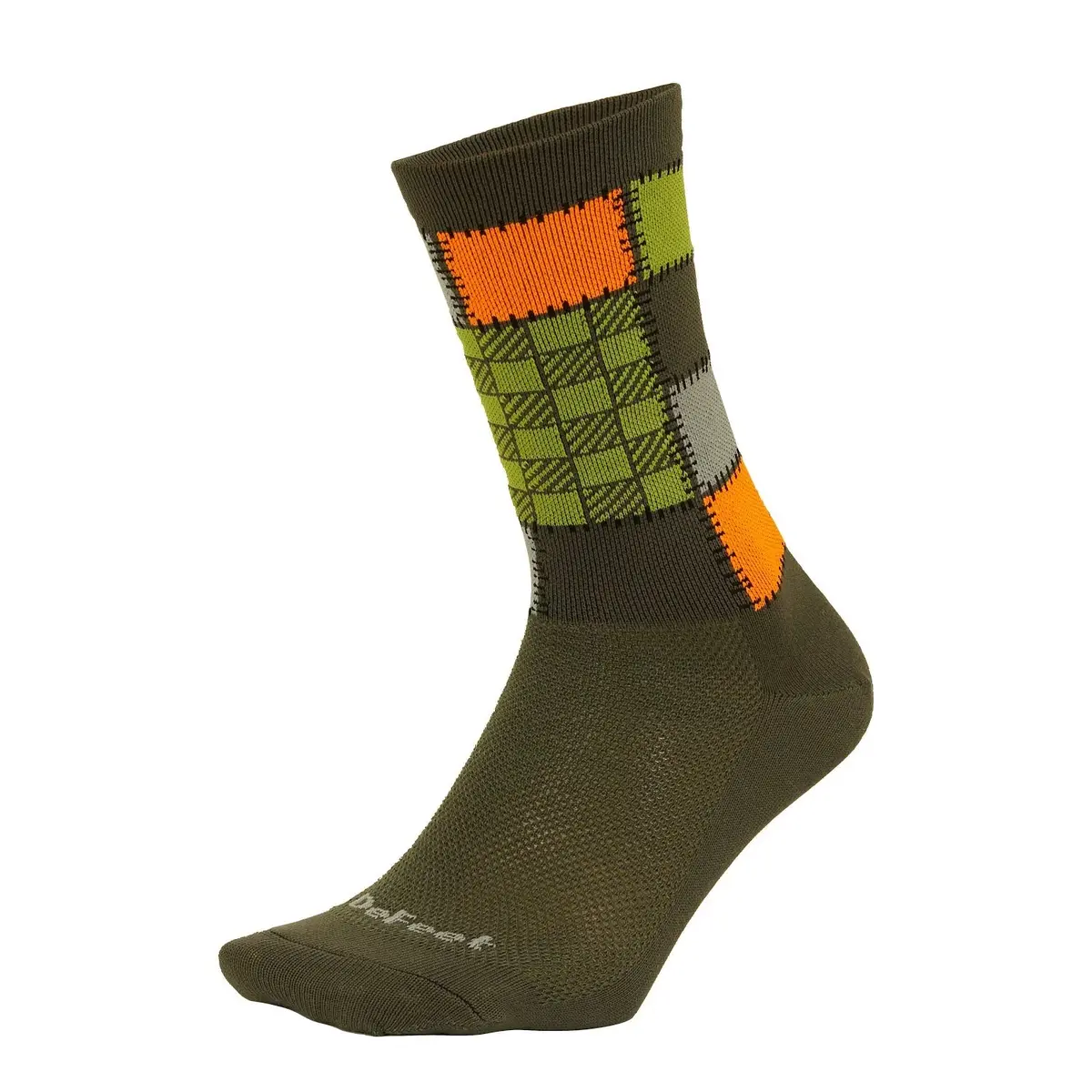 Defeet Aireator 6" Patchwork Cycling Socks 1