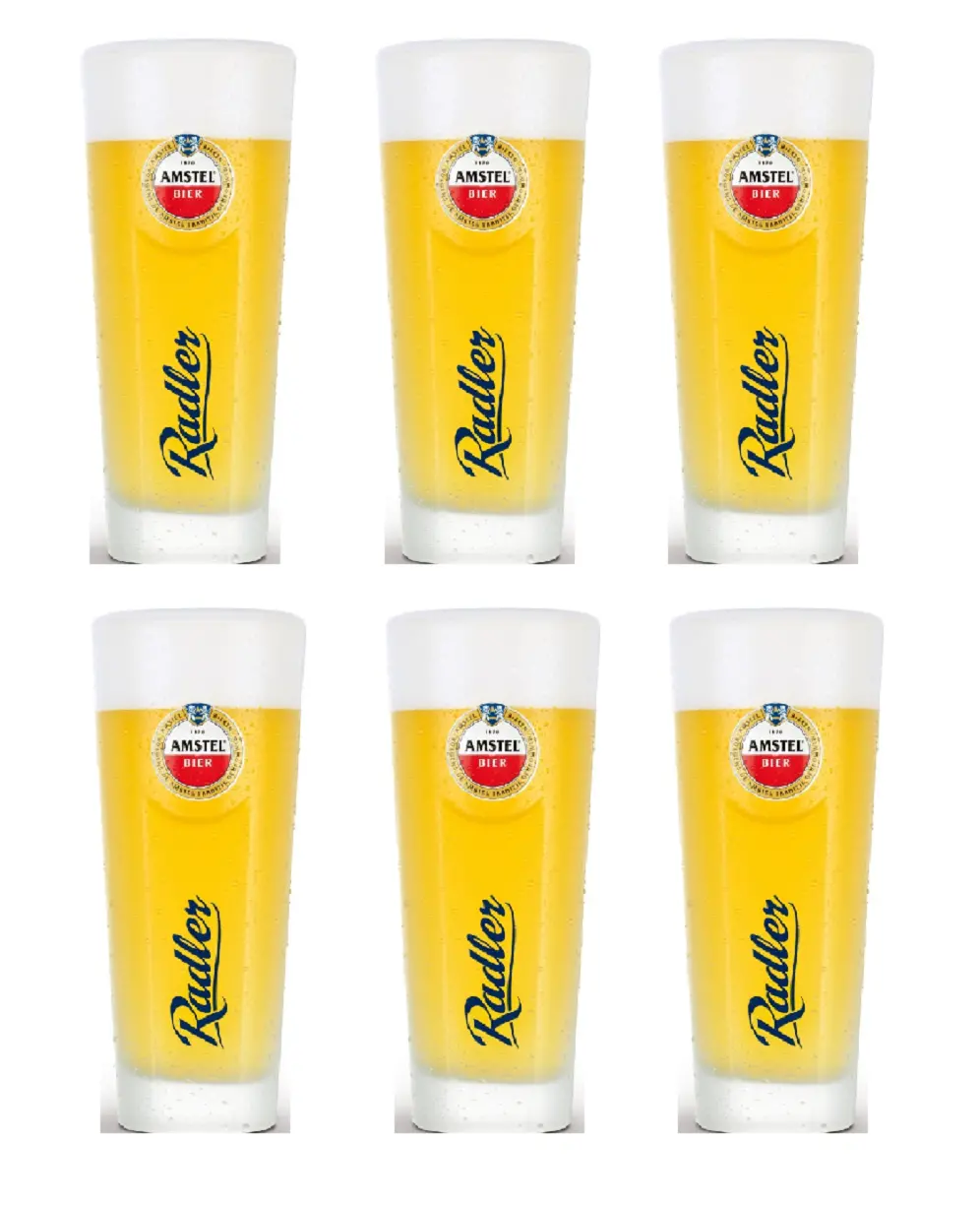 Amstel Bierglazen Radler - 300 Ml - 6 Stuks 1