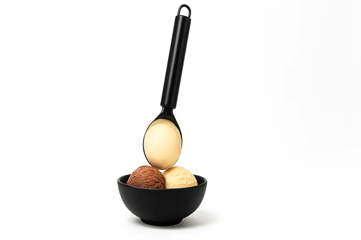 Cookinglife Ijslepel - Ijsschep - Zwart 19.5 Cm 1
