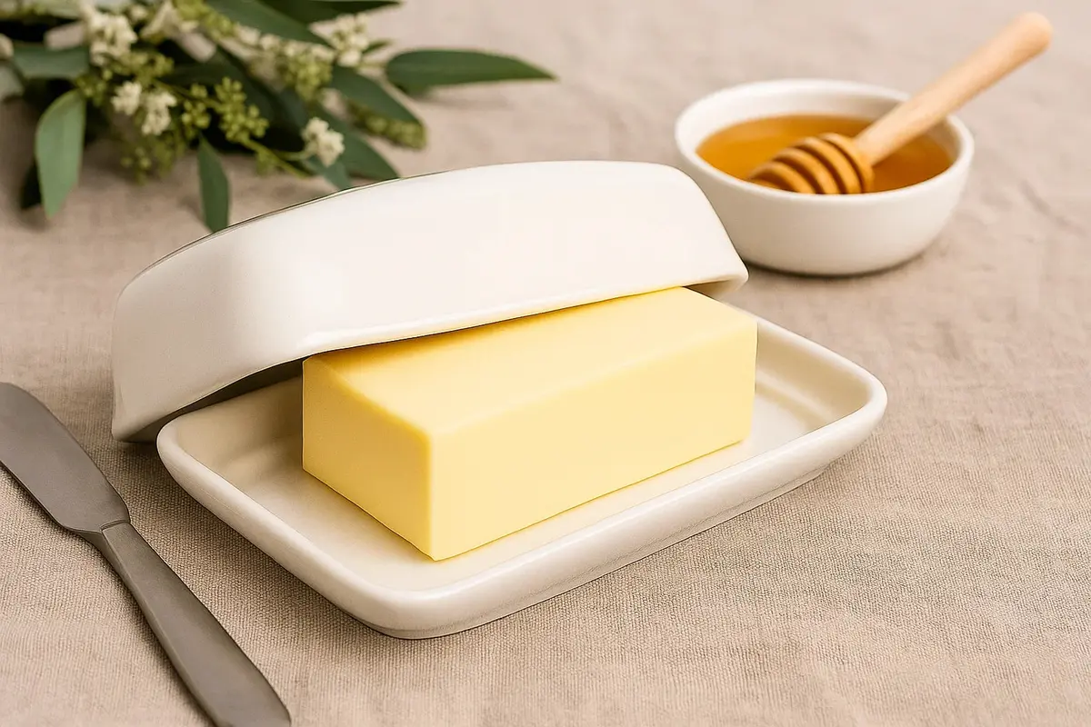 Cookinglife Botervloot Wit Porselein 17.5 X 13 Cm 2