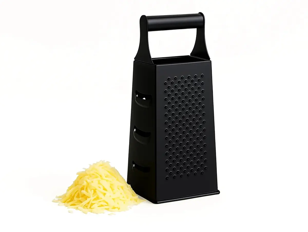 Cookinglife Torenrasp - Rasp Vierzijdig - Zwart - 8 X 11 X 24 Cm 1