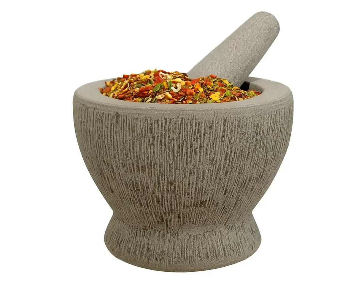 Cookinglife Vijzel Graniet - Grijs Ø 14 Cm 1