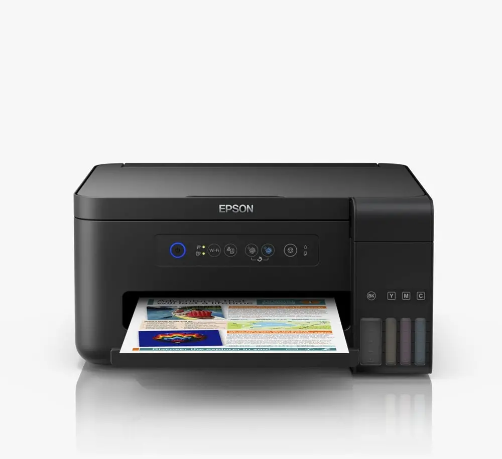 Epson Ecotank L4150 Color, A4 Wi-Fi All-In-One Ink Tank Printer 1