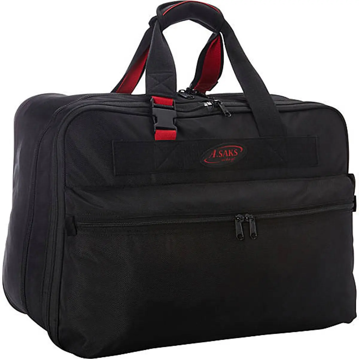 A. Saks Expandable 21 Inch Ballistic Soft Carry On 1