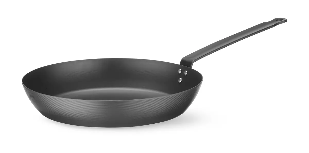 Blackwell Koekenpan Carbon Staal Ø 24 Cm - Geschikt Voor Alle Warmtebronnen - Zonder Anti-Aanbaklaag 1