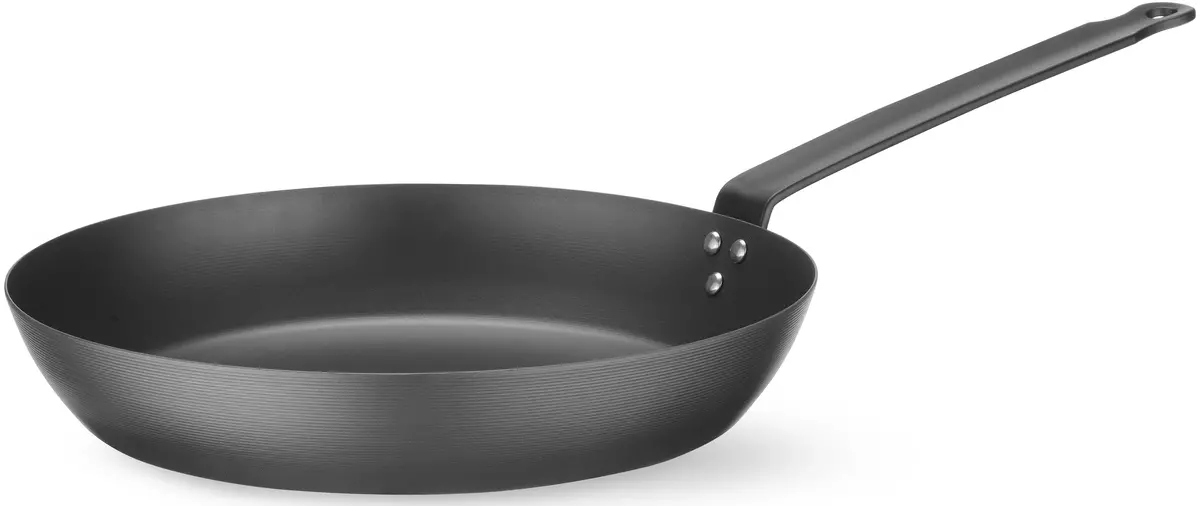 Blackwell Koekenpan Carbon Staal Ø 30 Cm - Geschikt Voor Alle Warmtebronnen - Zonder Anti-Aanbaklaag 1