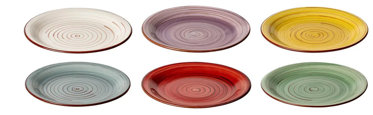 Studio Tavola Ontbijtborden / Dessertborden Rimini Ø 19 Cm - 6 Stuks 1
