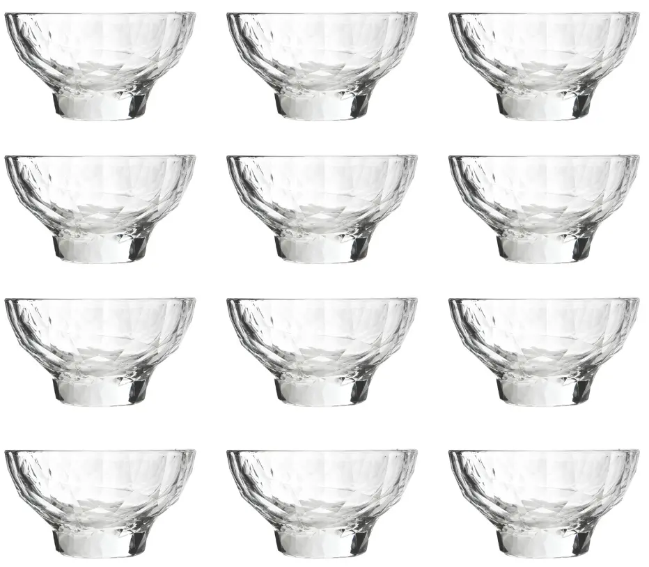 Bormioli Rocco Ijscoupes - Sorbetglazen - Diamond - 225 Ml - 12 Stuks 1