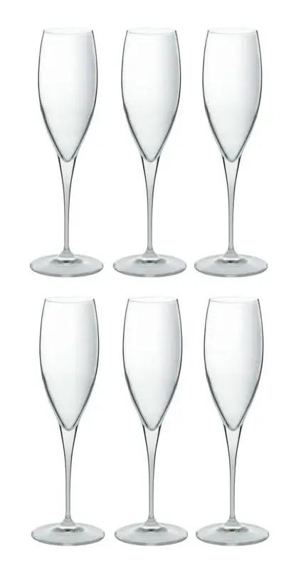 Bormioli Rocco Champagneglazen - Flutes - Premium - 260 Ml - 6 Stuks 1