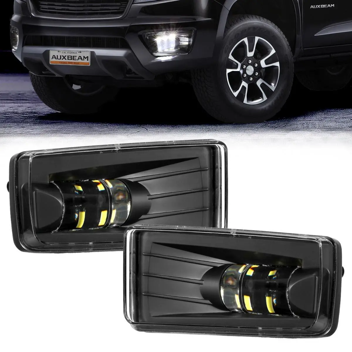 (2Pcs/Set) 36W Black Led Fog Lights 5202 For Chevy(Chevrolet) 1