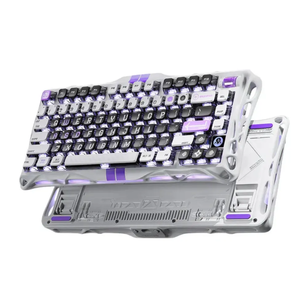 Gravastar Mercury V75 He Gwt-Cn Gaming Keyboard - Mecha Gray 1