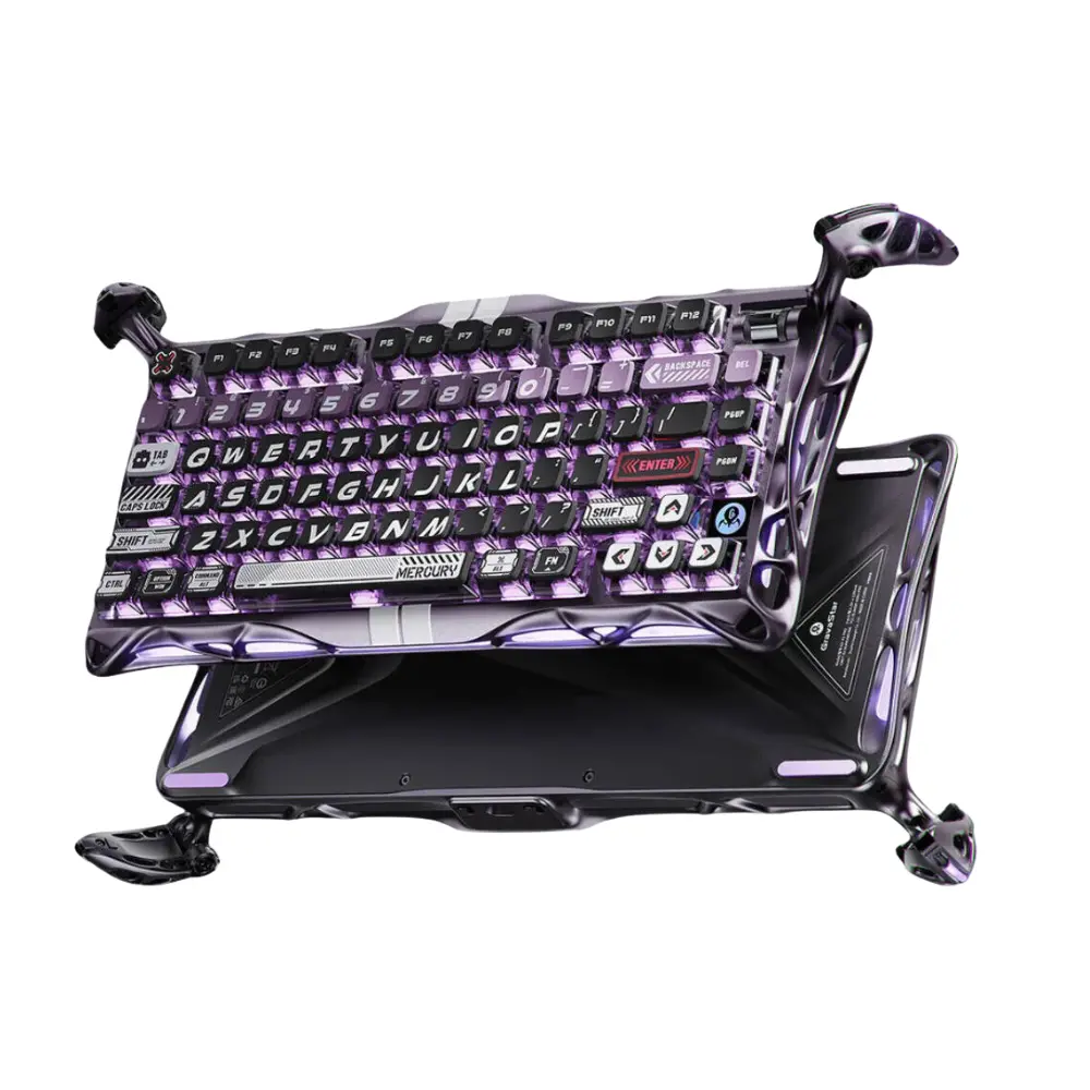Gravastar Mercury Gs V75 Pro Gaming Keyboard - Iron Purple 1