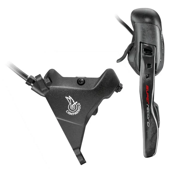Campagnolo Super Record Eps Db Hydraulic Disc Brake Ergopower+Caliper 12S Set Fw / Front 1