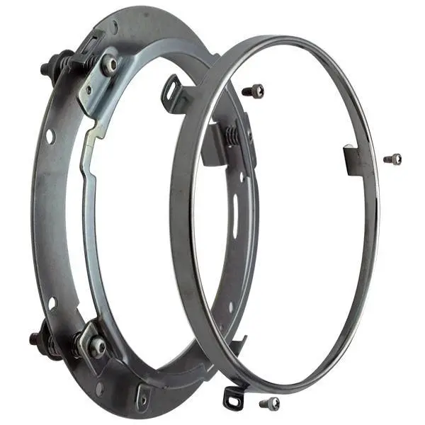 7'' Round Led Light Mounting Ring For Harley Davidson Models 1