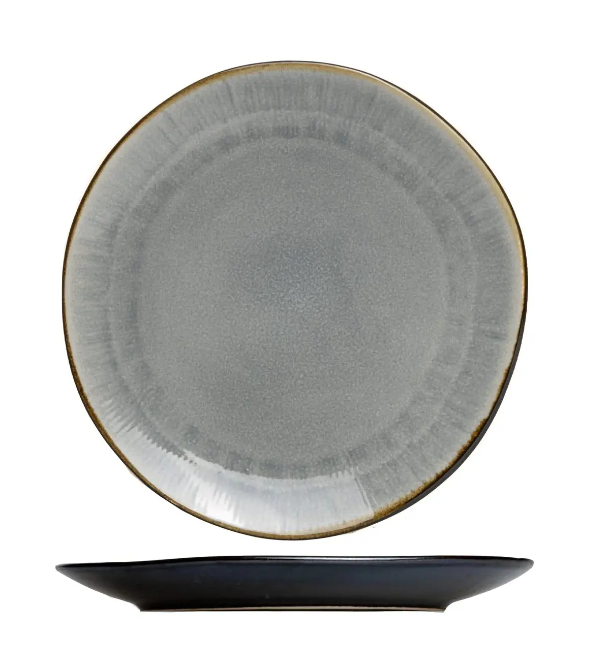 Cookinglife Ontbijtborden / Dessertborden Nola Warm Grey Ø 21 Cm - 6 Stuks 1