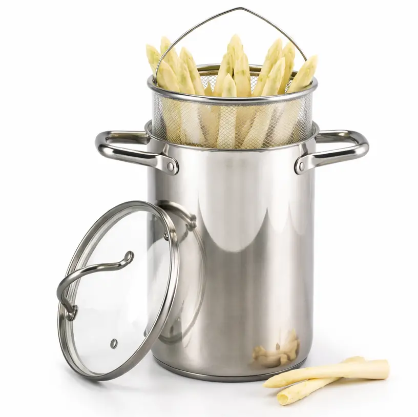 Cookinglife Aspergepan / Pastapan- Rvs - Ø 16 Cm / 4.0 Liter 1