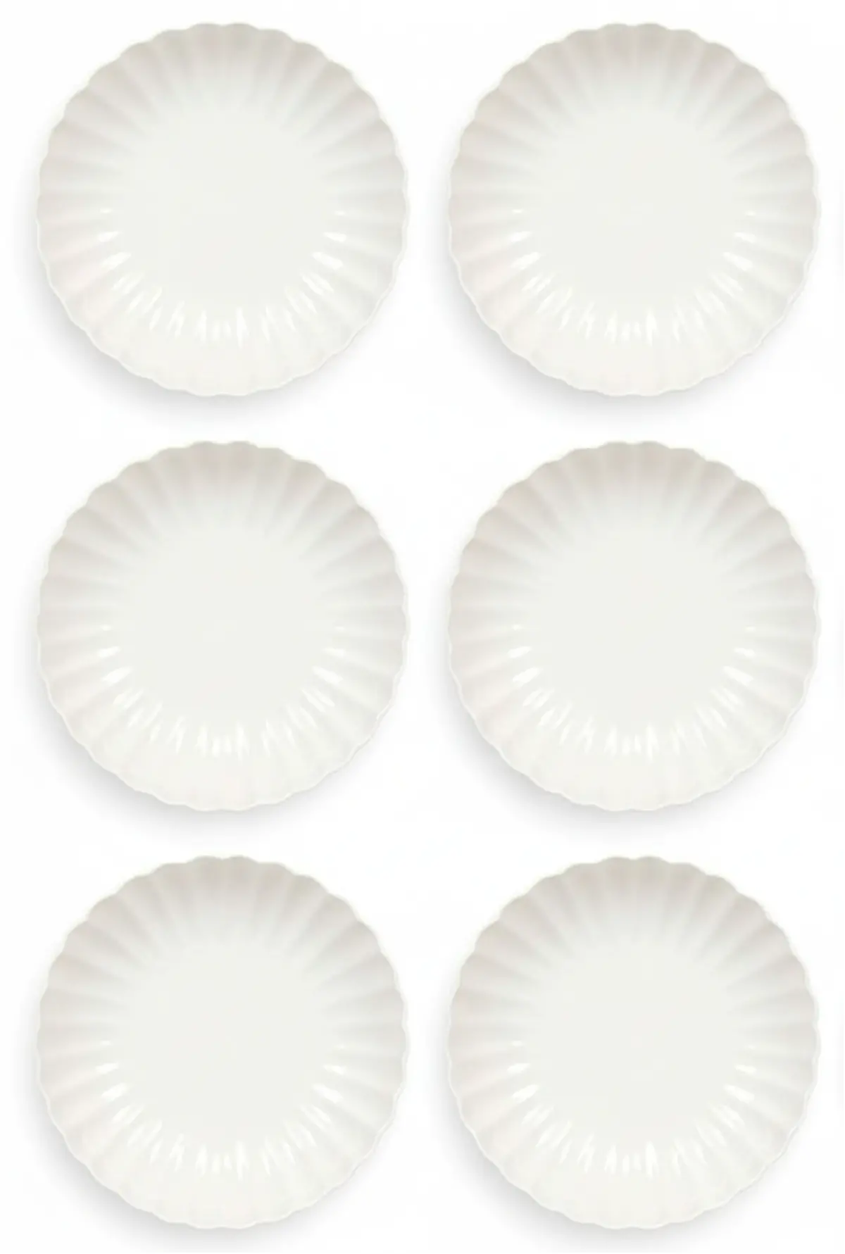 Cookinglife Diepe Borden / Pastaborden Cardida Off White Ø 20 Cm - 6 Stuks 1