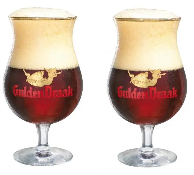 Gulden Draak Bokaal Bierglazen 330 Ml - 2 Stuks 1