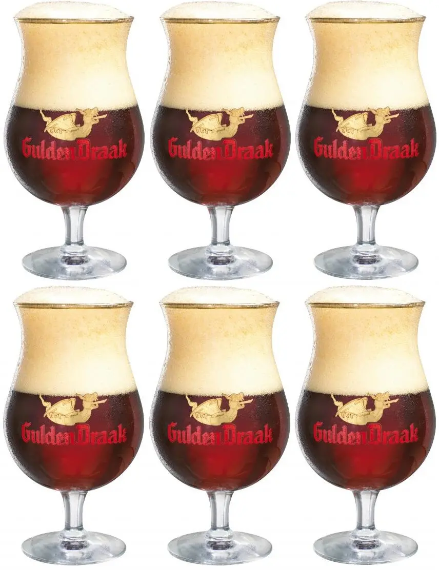 Gulden Draak Bokaal Bierglas 330 Ml - 6 Stuks 1