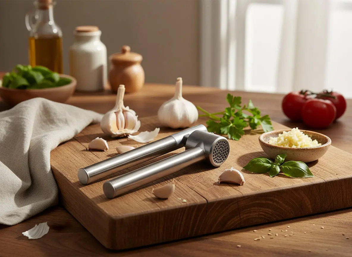 Cookinglife Knoflookpers Aluminium 2
