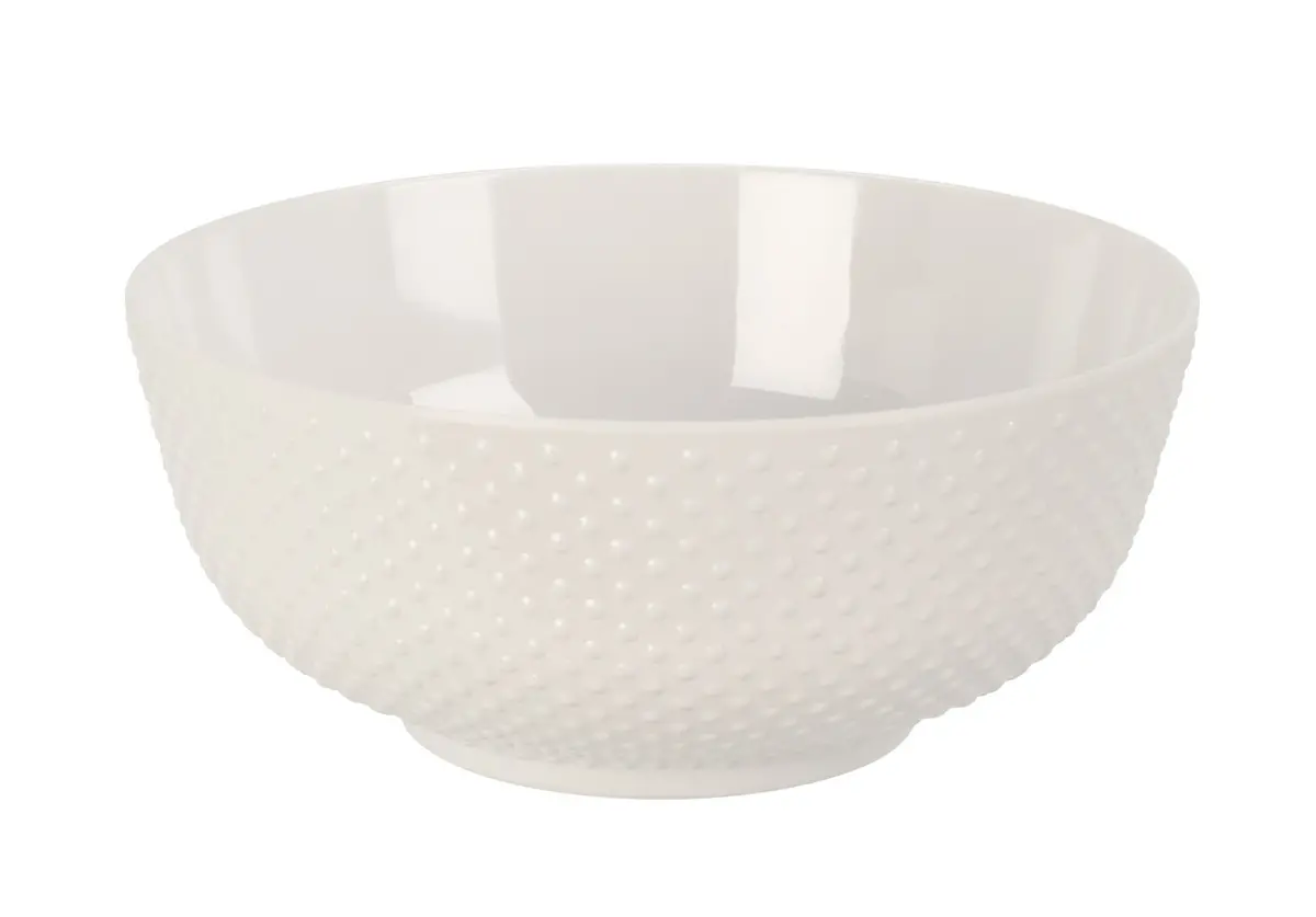 Cookinglife Soepkommen / Kommen - Campvibe - Outdoor - Kunststof - Onbreekbaar - Wit Ø 16.8 Cm - 4 Stuks 1