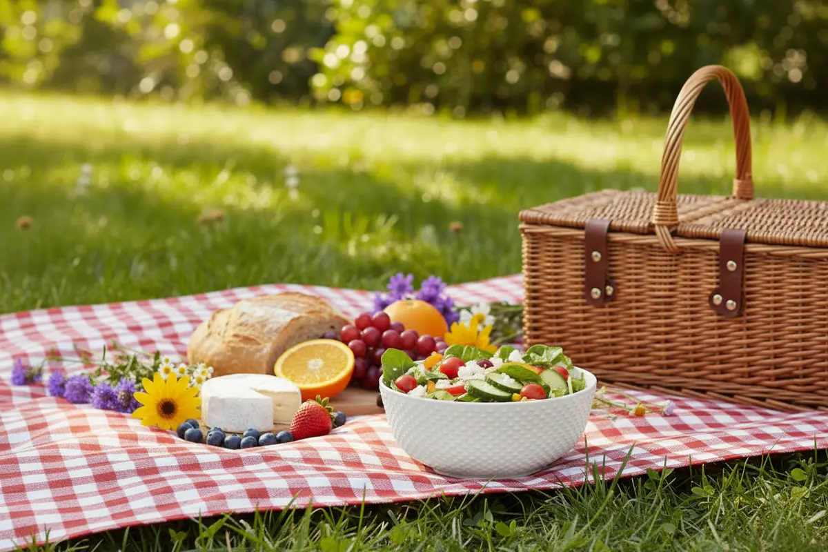 Cookinglife Soepkommen / Kommen - Campvibe - Outdoor - Kunststof - Onbreekbaar - Wit Ø 16.8 Cm - 4 Stuks 2