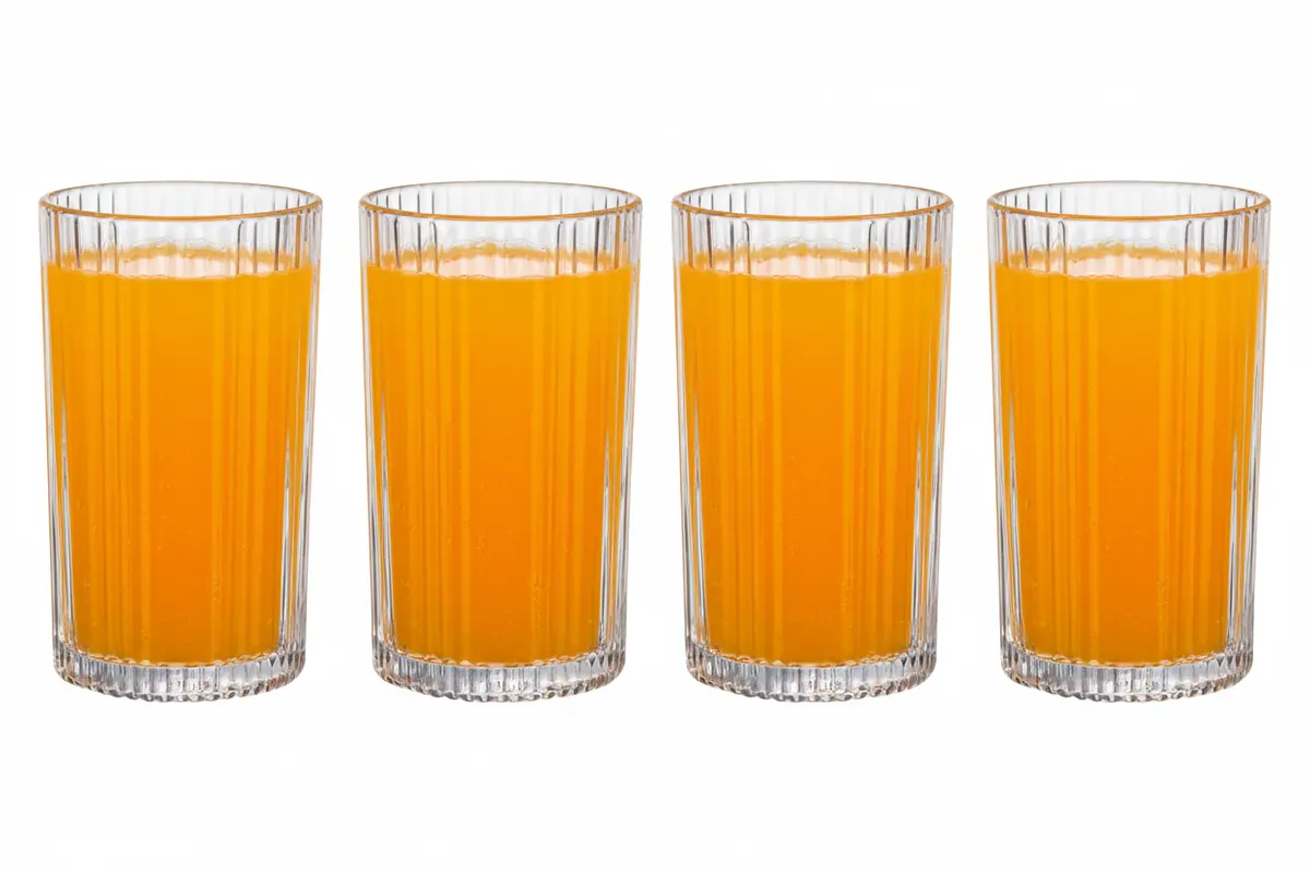Cookinglife Longdrinkglazen Lines - Glas - 400 Ml - 4 Stuks 1