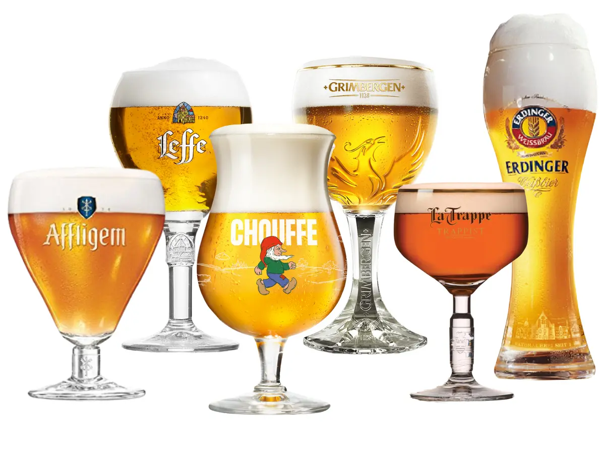 Bierglazen Cadeau Set - Bierliefhebber - 6 Stuks 1