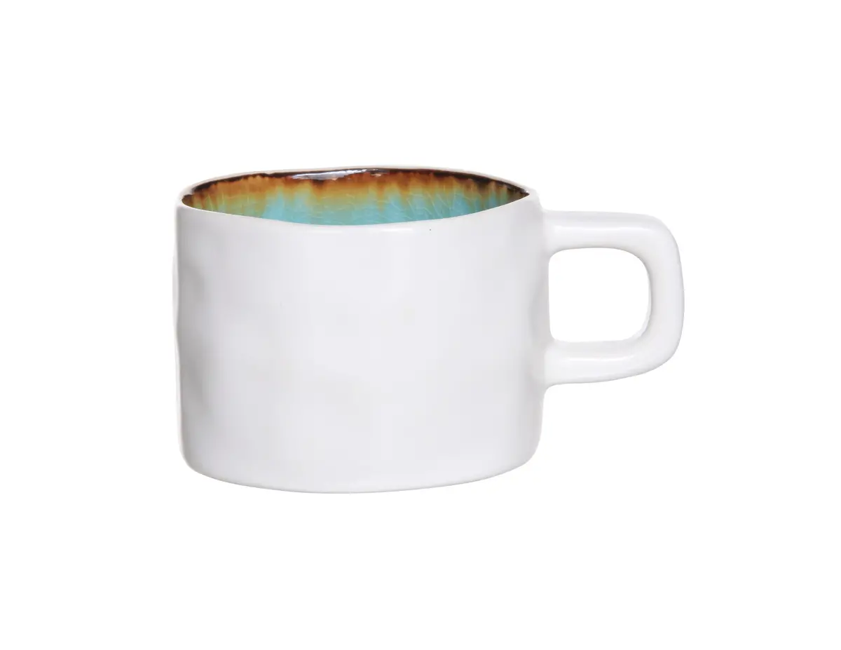Cosy & Trendy Koffiekopjes Laguna Azzurro 230 Ml - 4 Stuks 1