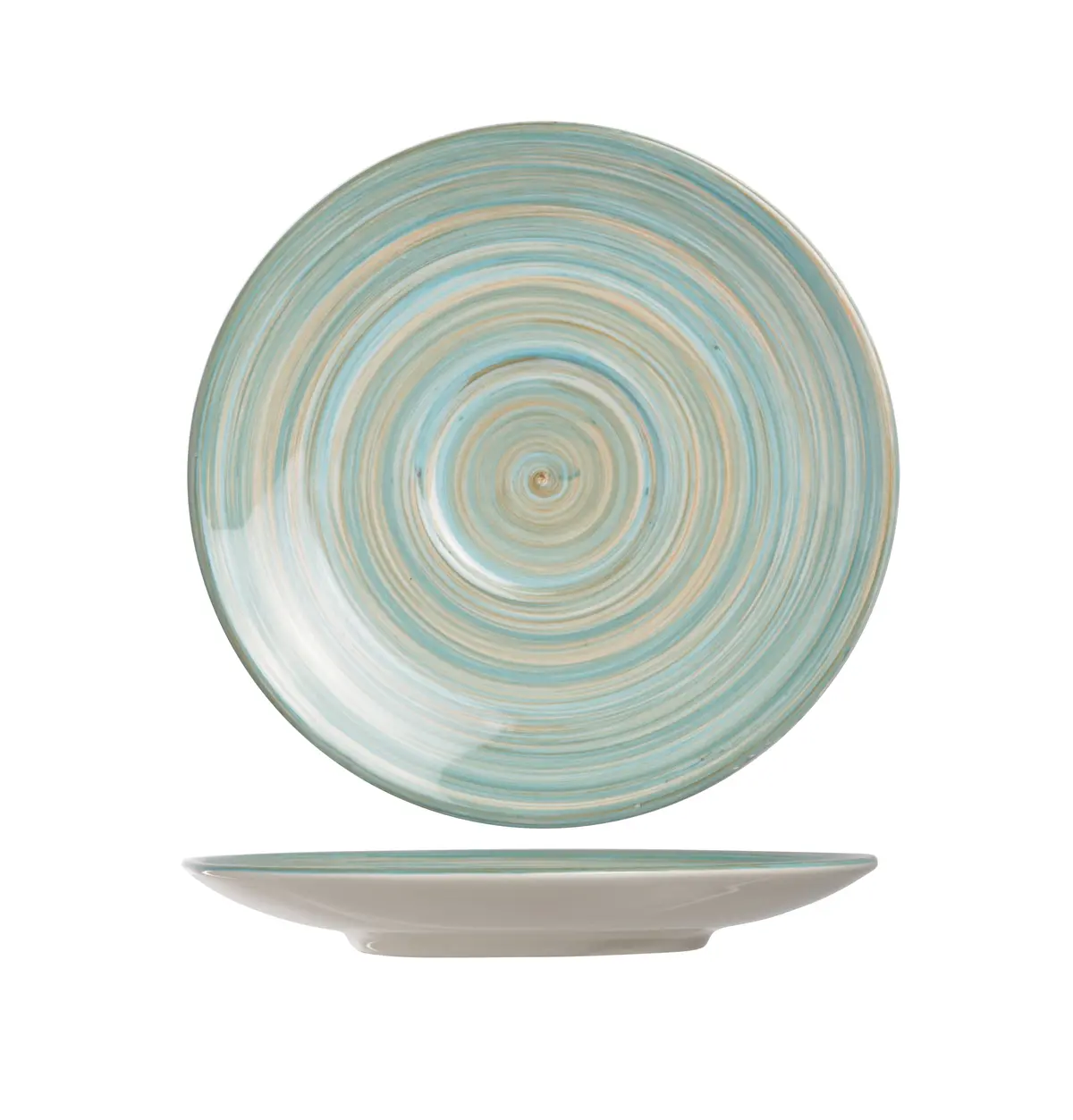 Cosy & Trendy Koffieschotels Turbolino Blauw Ø 17 Cm - 6 Stuks 1