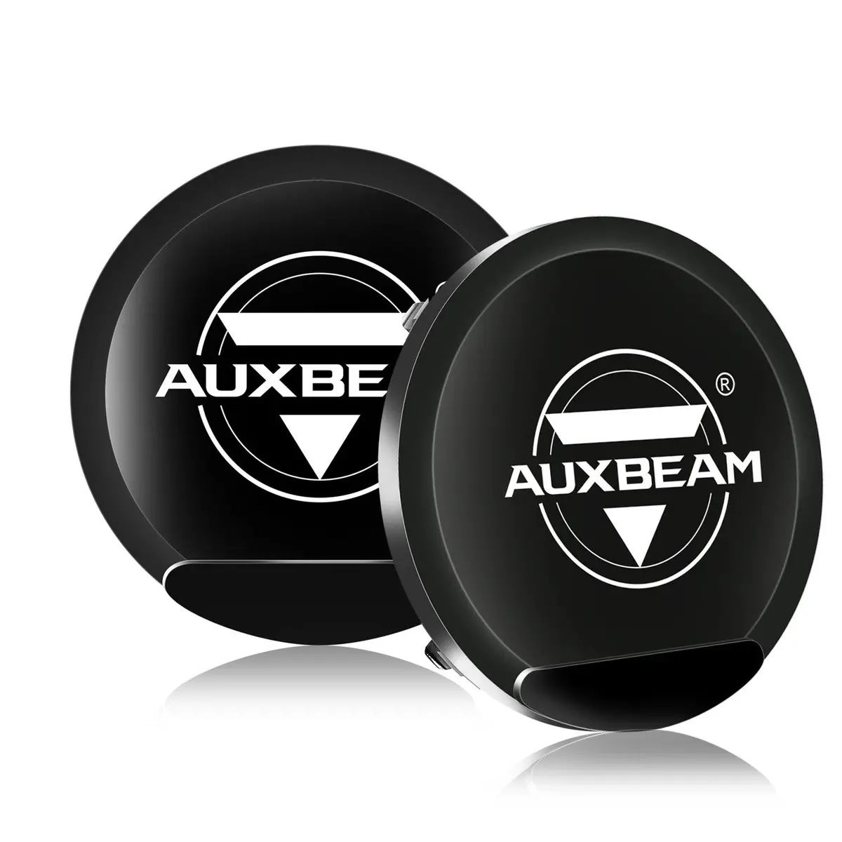 (2Pcs/Set) 7 Inch Round Led Driving Light Black Cover Light Shield Cover 1