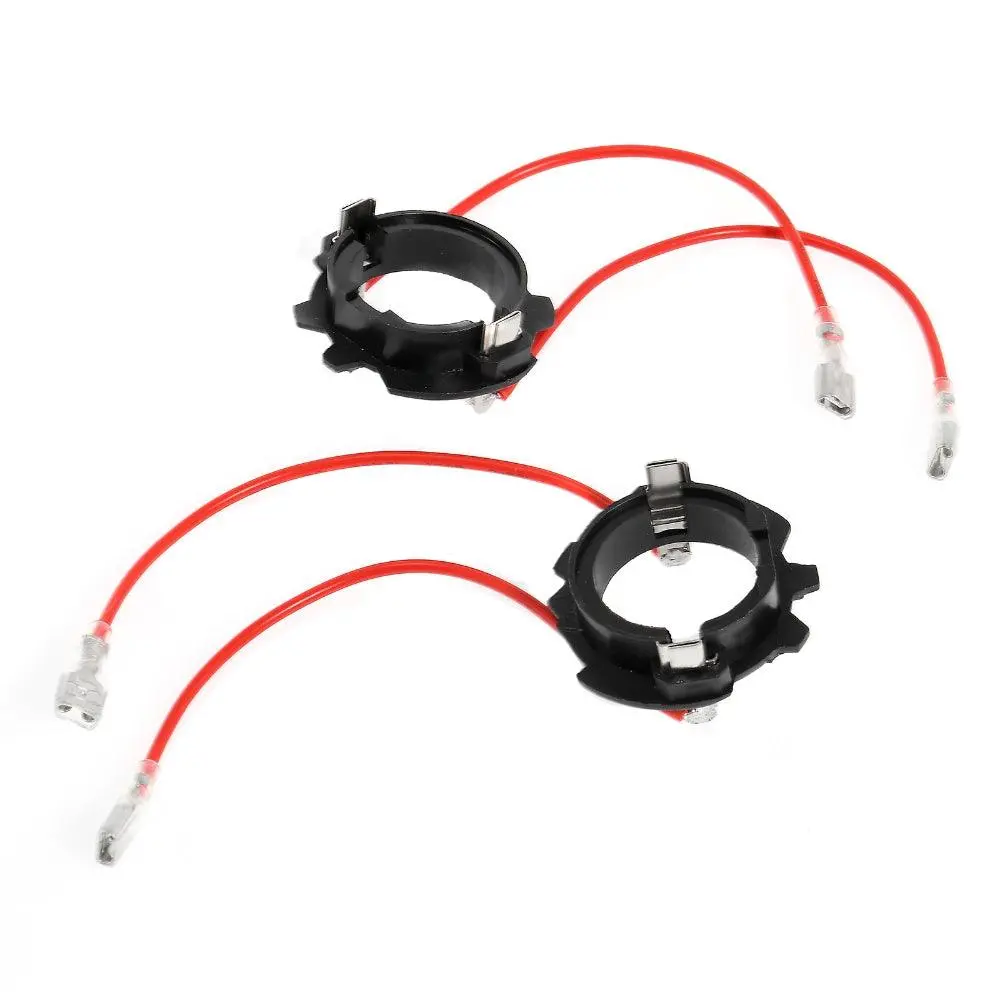 (2Pcs/Set) Kp-119A H7 Led Light Bulbs Base Holders Fit For Golf 5 Jetta 1