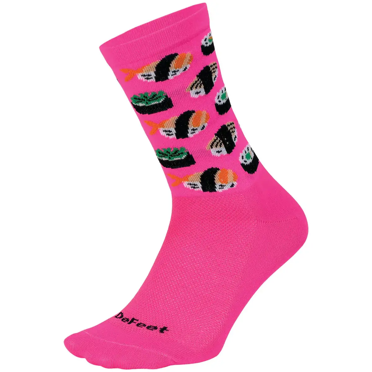 Defeet Aireator 6" Sushi Neon Pink 1