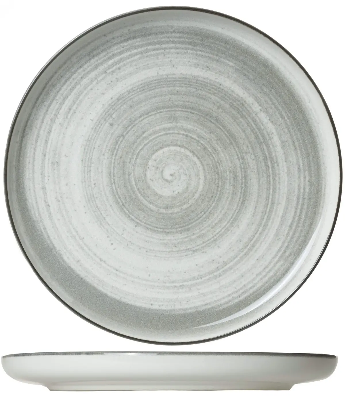 Cosy & Trendy Dinerborden Baltic Grey Ø 27 Cm - 6 Stuks 1