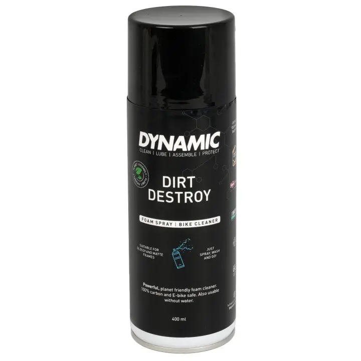 Dynamic Dirt Destroy Bike Cleaner - Foam Spray - 400Ml 1