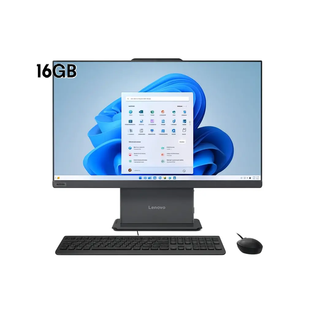 All In One Lenovo Thinkcentre Neo 50A (Hv00), Intel Core I5-13420H, Ram 16Gb, Ssd 512Gb, Intel Uhd Graphics, 24 Fhd Ips, Gray 1