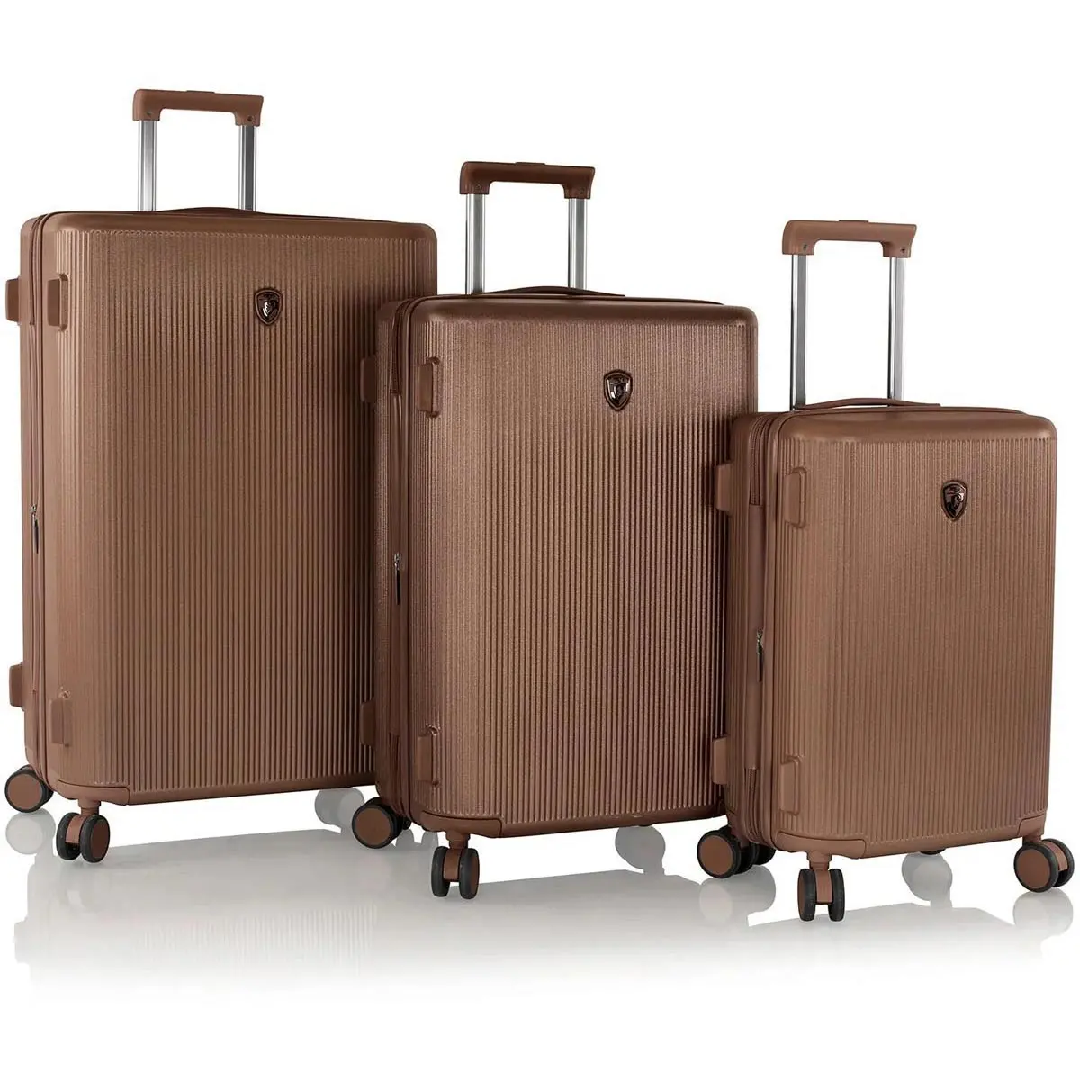 Heys Earth Tones 3 Piece Expandable Spinner Set 1