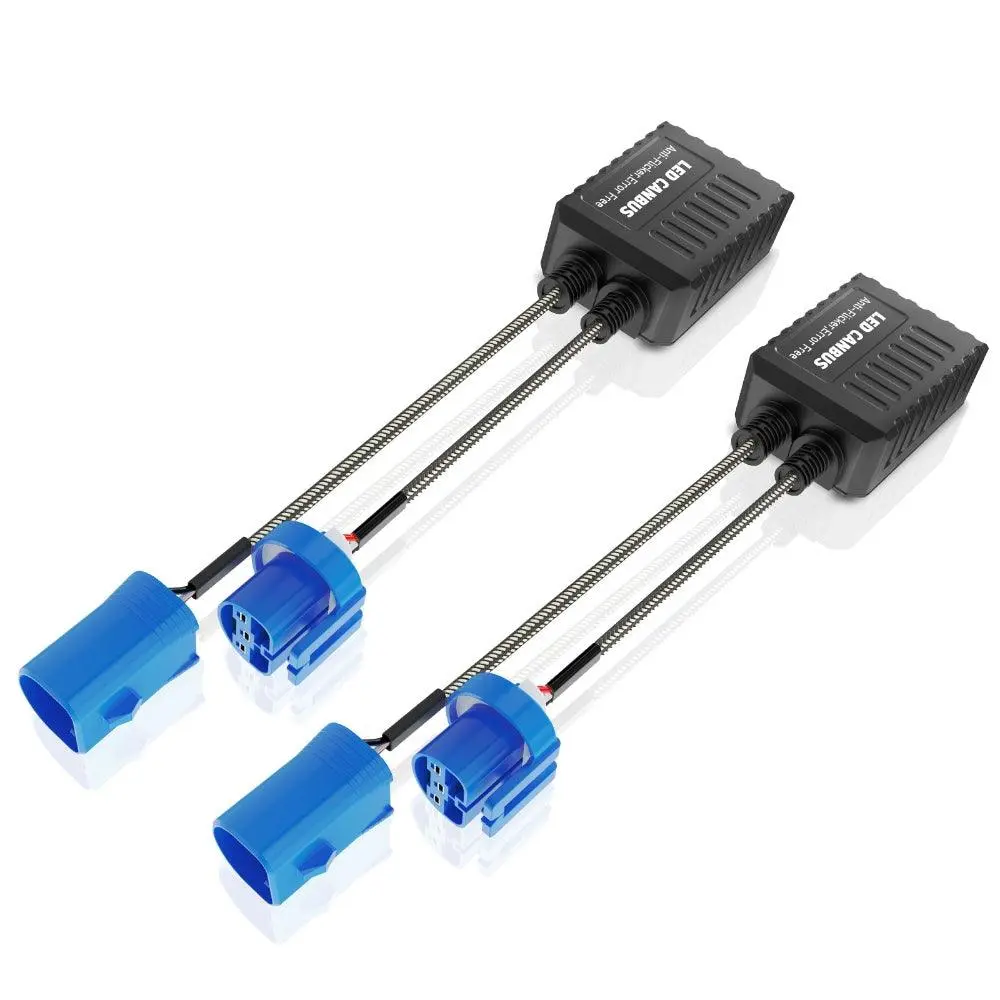 9004 C20-Model Decoder-Pro Enhanced Led Headlight Bulbs Canbus Decoder Harness Resistor Conversion Kit 2Pcs/Set 1