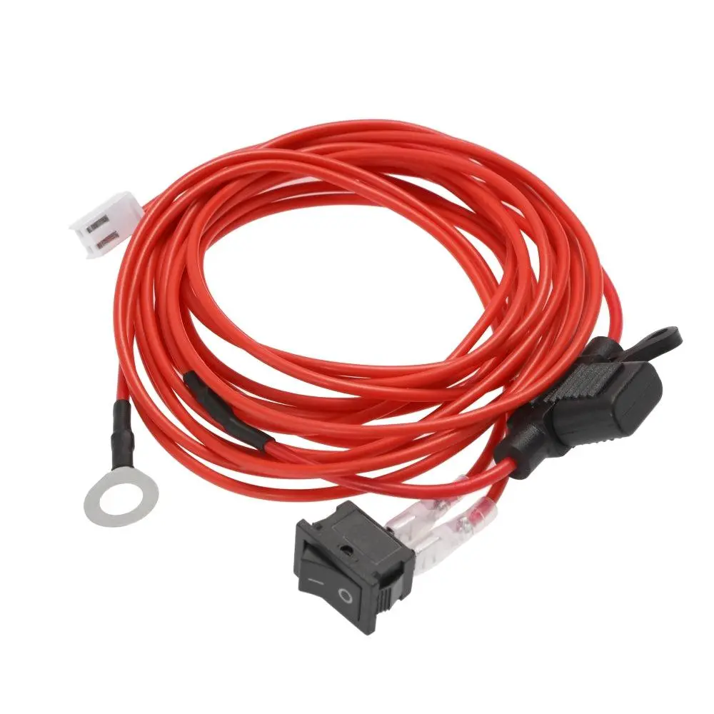 6.6Ft 20Awg Acc Electrical Wire W/5A Atc Inline Blade Fuse Holder & On/Off Switch 1