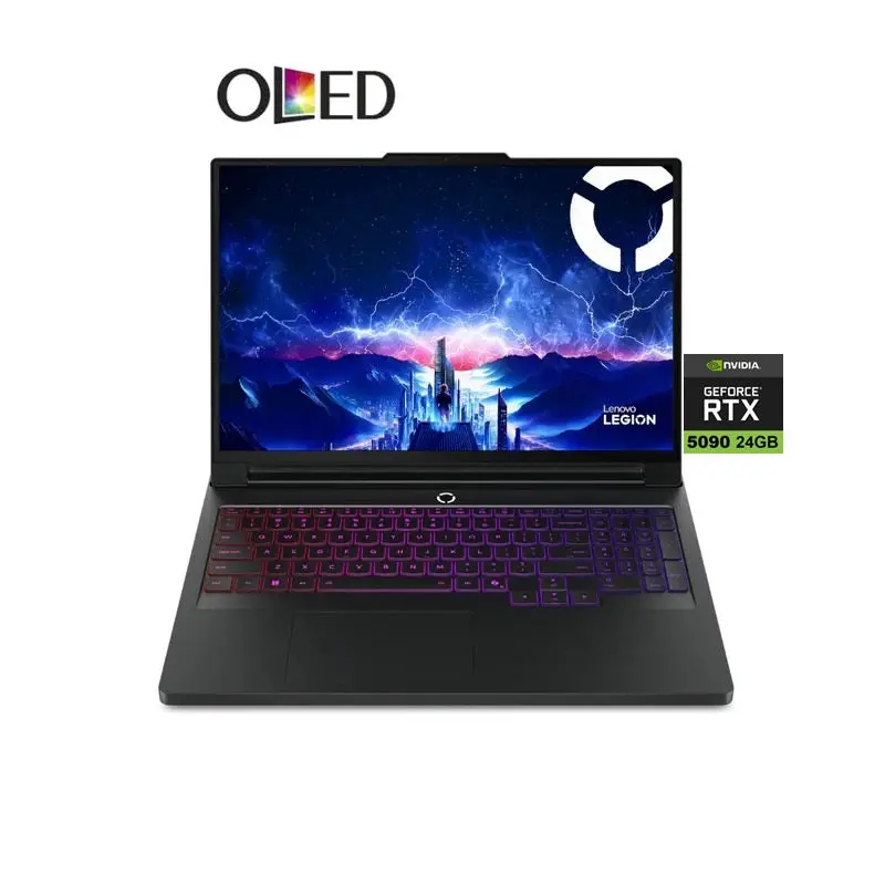 Lenovo Legion Pro 7 16Iax10h - (8Lax), Intel Core Ultra 9-275Hx, Ram 64Gb, Ssd 2Tb, Nvidia Rtx 5090 24Gb, 16.0 Inch Wqxga Oled 240Hz, Eclipse Black 1