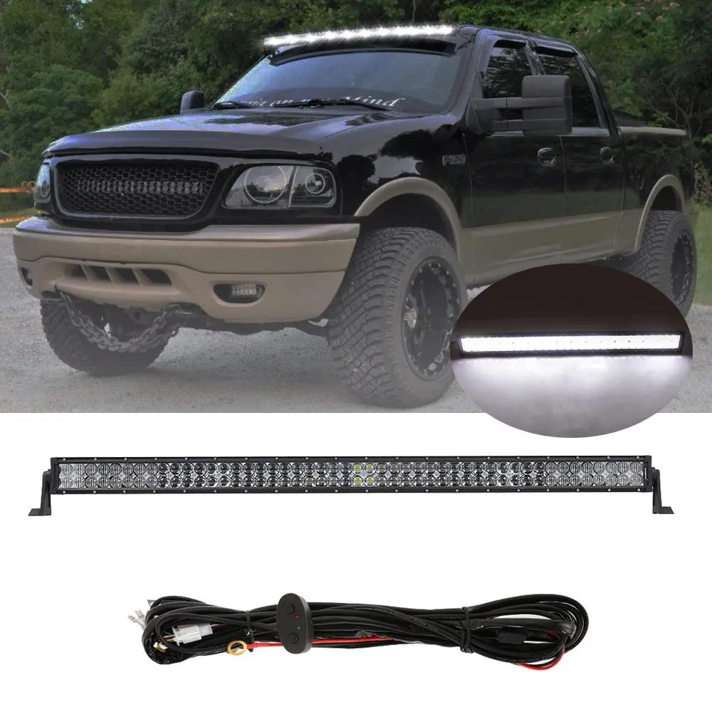 5D Series Straight/Curved Off Road Led Light Bar For 2002 Ford F150 1